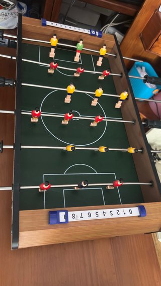Futbolín de mesa