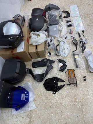 Lote Recambios y Accesorios Moto BMW