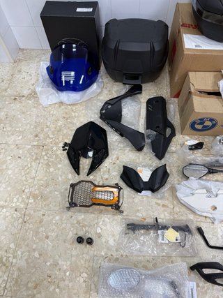 Lote Recambios y Accesorios Moto BMW