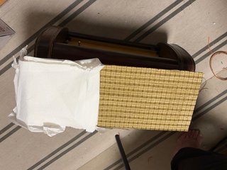 Caja de radio de válvulas vintage tonfunk