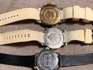 Relojes Mulco de mujer y Tommy Hilfiger hombre.