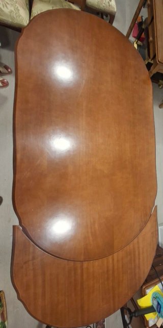 Mesa comedor madera extensible