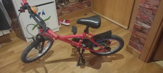 Bicicleta infantil B'TWIN roja