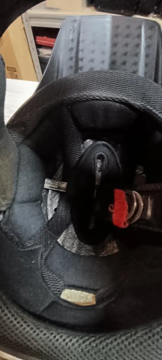 Casco Motocross Carbono Negro Hebo HSX