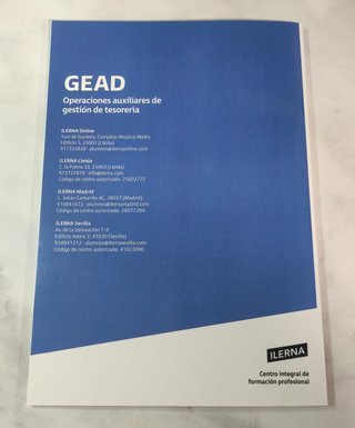 Operaciones auxiliares de gestión de tesorería