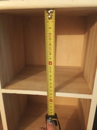 Estantería pequeña de madera