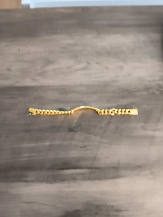 Esclava laminada en oro 18k