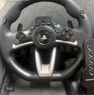 Volante PS4/PS5 con Pedales