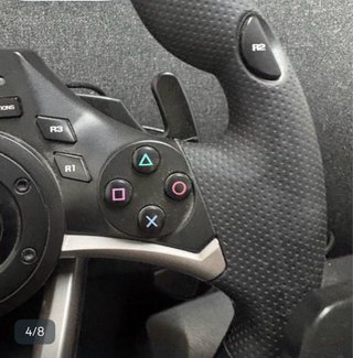 Volante PS4/PS5 con Pedales
