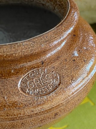 Piccolo vaso Bitossi Gres Montelupo