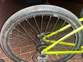 Bicicleta Montaña Amarilla