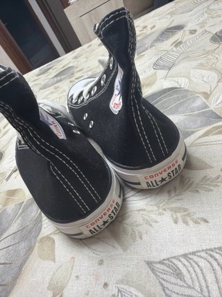 Converse All Star Scarpe Alte Nere numero 38