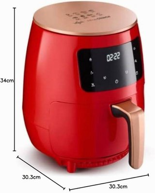 Freidora Aire Feel Lagom Crunch 1400W Roja