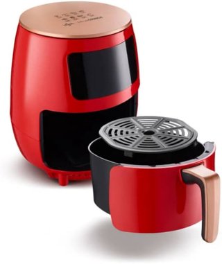 Freidora Aire Feel Lagom Crunch 1400W Roja