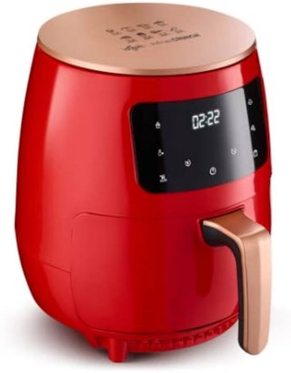 Freidora Aire Feel Lagom Crunch 1400W Roja