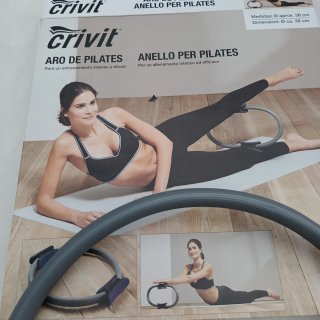 Aro de Pilates Gris y Azul