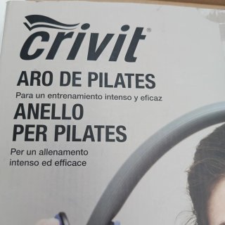Aro de Pilates Gris y Azul