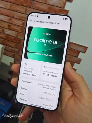 Realme GT 8 Pro 16/512GB Versión Europea+ Factura