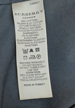 Burberry London tg.L. Da uomo