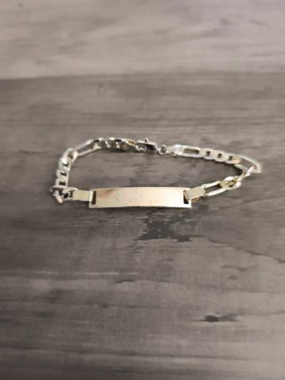 Esclava fina laminada oro 18k