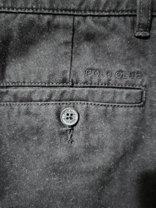 Pantalón Polo Club Negro Talla 38