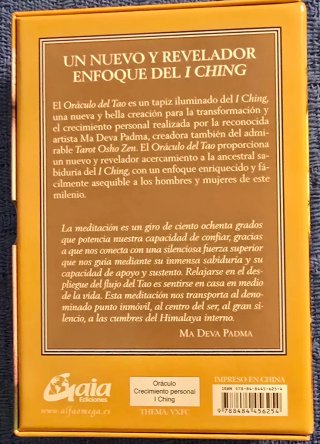 Oráculo del Tao - Ma Deva Padma - 64 cartas