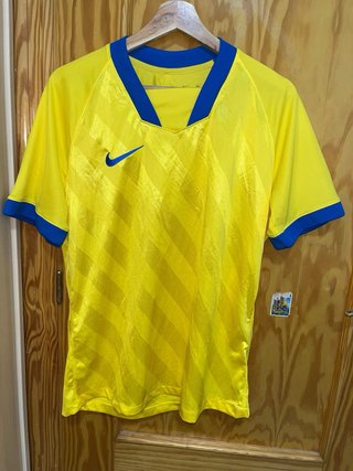 Camiseta Nike Dri-Fit Amarilla y Azul