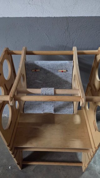 Torre de aprendizaje Leea madera
