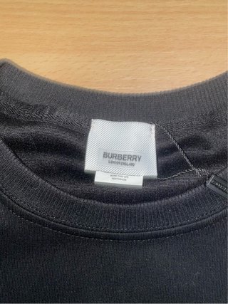 Jersey Burberry Negro Talla M