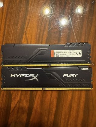 Memoria RAM DDR4 HyperX Fury Kingston