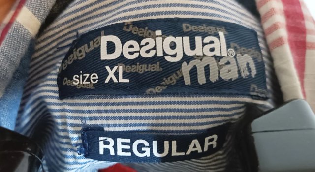Camisa de cuadros multicolor