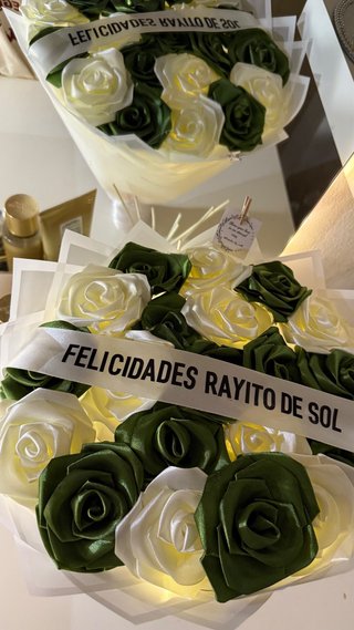 Ramo eterno personalizado flores