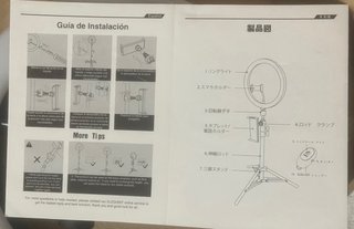 Aro de Luz LED con Trípode y Mando