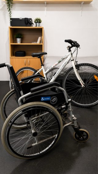 Silla de ruedas manual