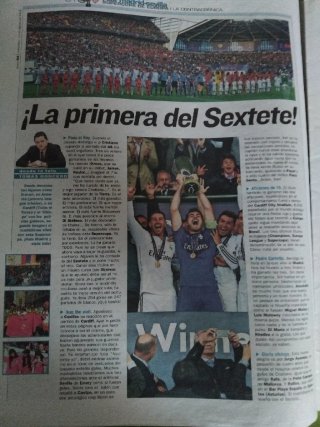 Gr Periodico R.Madrid campeón sup.europa 2014