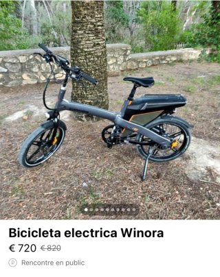 Bicicleta Eléctrica Winora - Muy Buen Estado