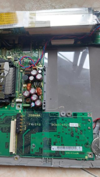 Placa Base 486 DX2 50MHz Toshiba T2100 PC Retro