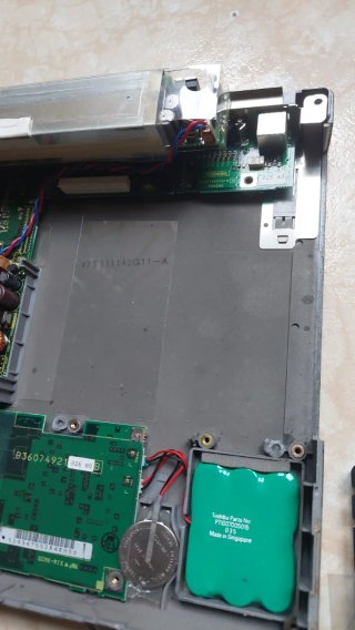 Placa Base 486 DX2 50MHz Toshiba T2100 PC Retro