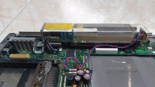 Placa Base 486 DX2 50MHz Toshiba T2100 PC Retro