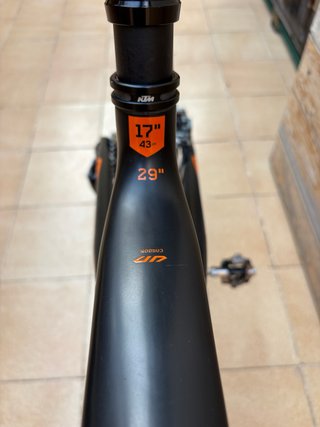 Bicicleta KTM Scarp Sonic Talla S 17”