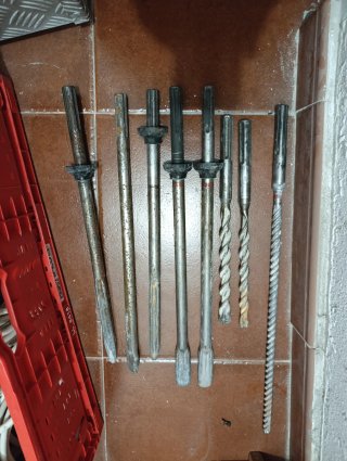 Brocas Hilti para martillo
