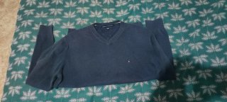 Jersey fino hombre Tommy Hilfiger azul