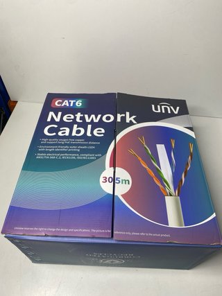 : Lote 2 Bobinas Cable Red Cat6 UTP 100% Cobre