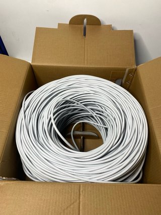 : Lote 2 Bobinas Cable Red Cat6 UTP 100% Cobre