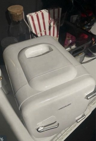 Nevera Cecotec Blanca Retro