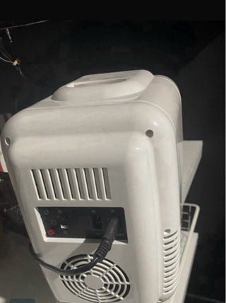 Nevera Cecotec Blanca Retro