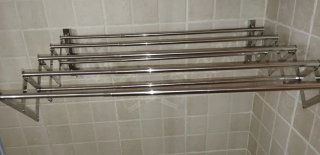 Tendedero Plegable Acero Inoxidable