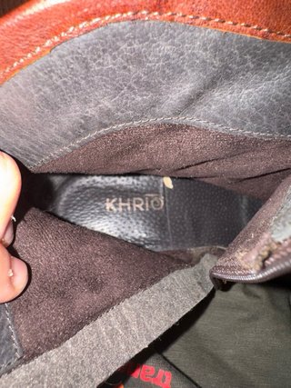Botas de cuero Khrio Talla 36
