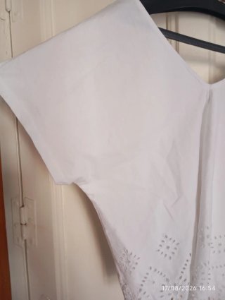 Top kimono encaje cuello ancho Reval