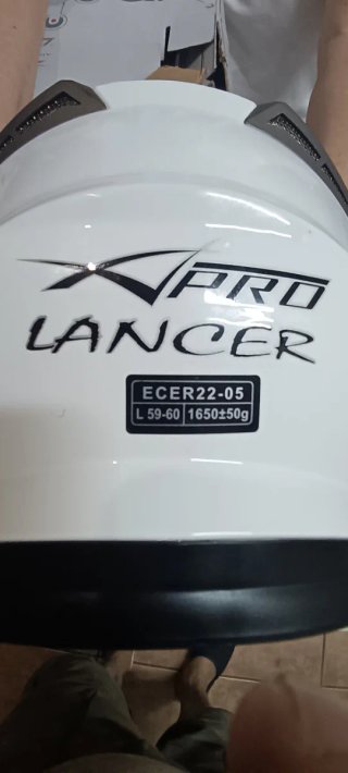 Casco modular Xpro Lancer Blanco